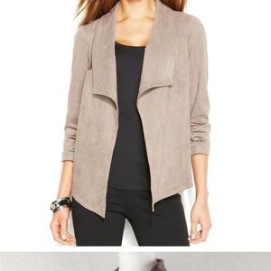 Alfani faux suede jacket